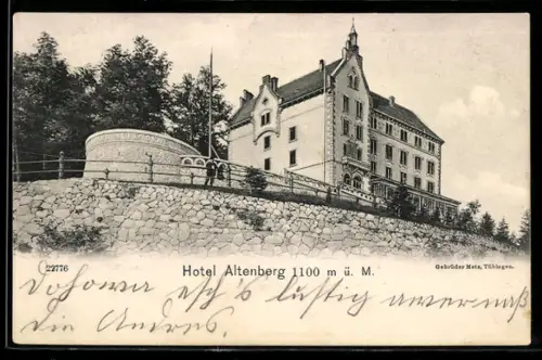 AK Altenberg, Hotel Altenberg