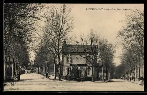 AK St-Fargeau /Yonne, Les deux Avenues