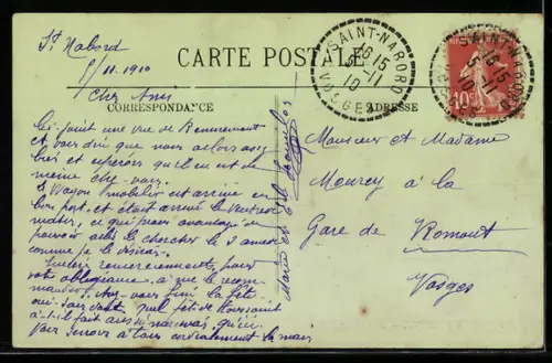 AK Remiremont, La Grande Rue