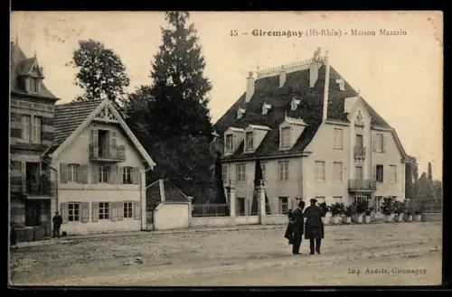 AK Giromagny /Ht-Rhin, Maison Mazarin
