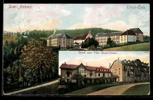 AK Drei-Aehren, Hotel und Villa Notre-Dame