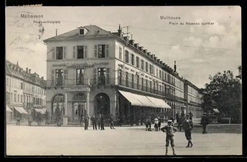 AK Mulhouse, Place du Nouveau quartier
