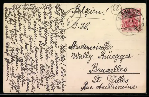 AK Mulhouse, Rue du Sauvage