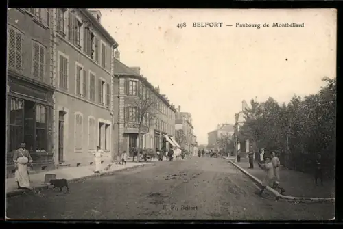 AK Belfort, Faubourg de Montbéliard