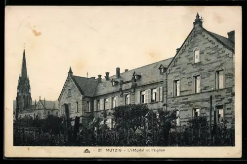 AK Mutzig, L`Hopital et l`Eglise