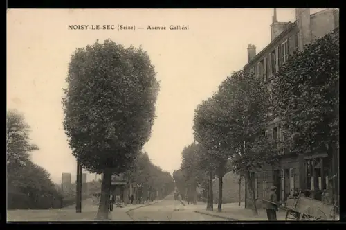 AK Noisy-le-Sec /Seine, Avenue Gallieni