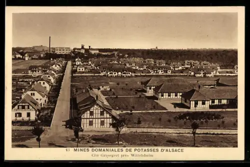 AK Wittelsheim, Mines domaniales de potasses d`Alsace