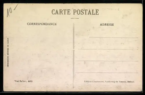 AK Réchésy /Haut-Rhin, Vue générale