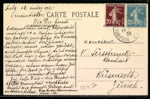 AK Soultz /Ht-Rhin, Rue du Ballon