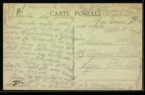 AK Mulhouse, Rue de Colmar