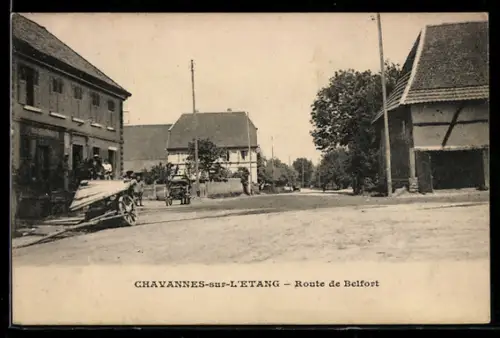 AK Chavannes-sur-L`Etang, Route de Belfort