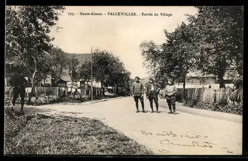 AK Falckwiller, Entrée du Village