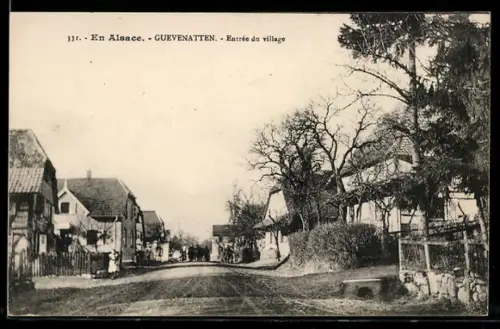 AK Guevenatten, Entrée du village