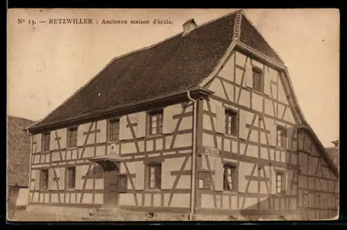 AK Retzwiller, Ancienne maison d`école