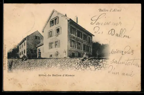 AK Ballon d`Alsace, Hôtel du Ballon d`Alsace