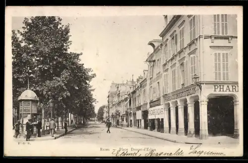 AK Reims, Place Drouet-dErlon