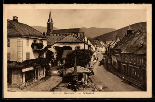 AK Giromagny, Grand`Rue
