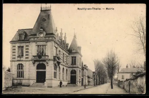 AK Neuilly-en-Thelle, Mairie
