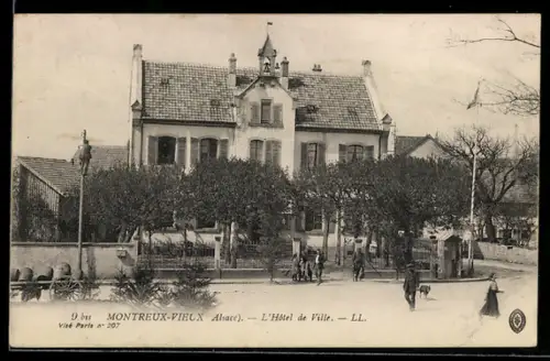 AK Montreux-Vieux /Alsace, L`Hôtel de Ville