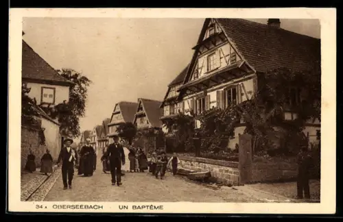 AK Oberseebach, Un baptême