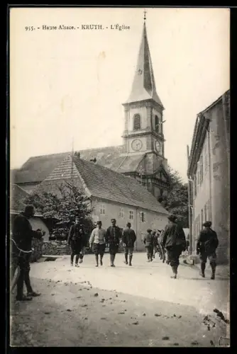 AK Kruth /Haute Alsace, L`Eglise