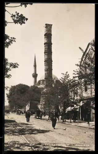 AK Constantinople, Colonne Brûlée