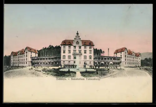 AK Saales, Sanatorium Tannenberg