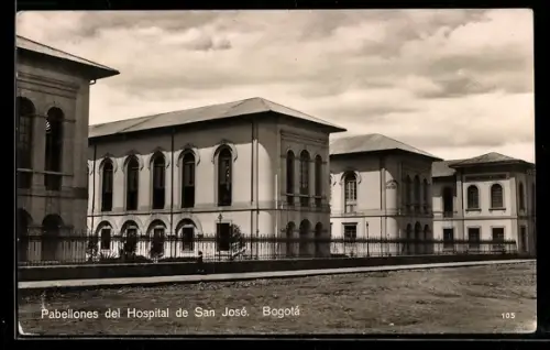 AK Bogotá, Pabellones del Hospital de San José