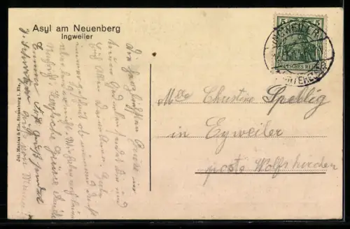 AK Ingweiler, Asyl am Neuenberg