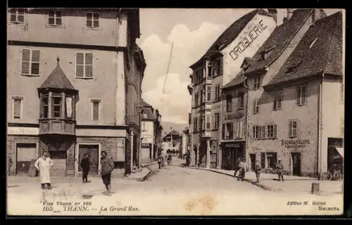 AK Thann, La Grand Rue