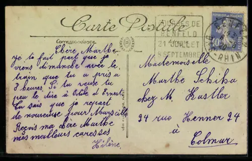 AK Thann, La Grand Rue