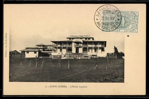 AK Addis Abbeba, L`Hôtel impérial