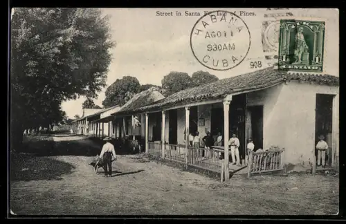 AK Santa Fe, Street in Santa Fe Isle of Pines