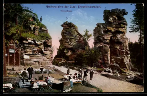 AK Ehrenfriedersdorf, Greifensteine, Greifenstein-Berghaus