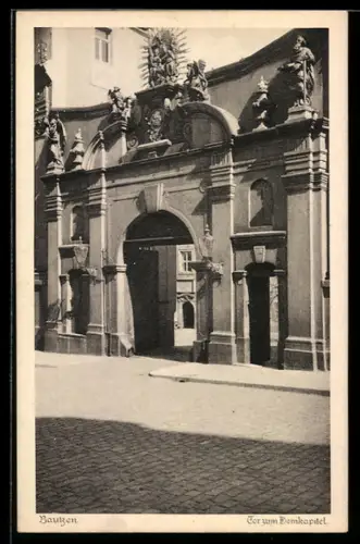 AK Bautzen, Tor zum Domkapitel