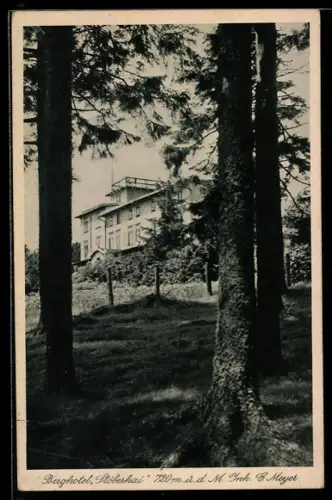 AK Wieda i. H., Berghotel Stöberhai, Inh. Carl Meyer