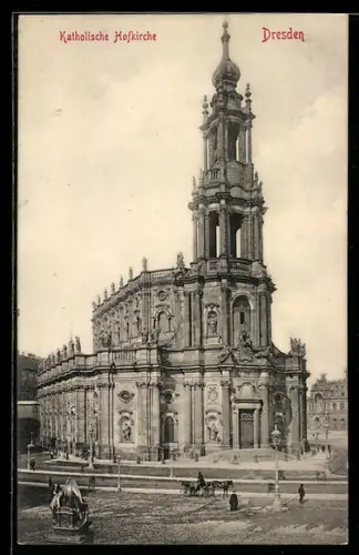 AK Dresden, Katholische Hofkirche