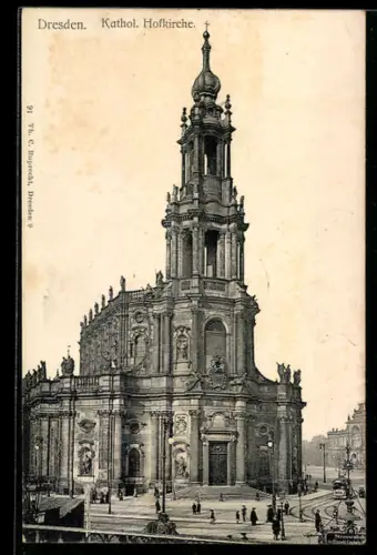 AK Dresden, Katholische Hofkirche