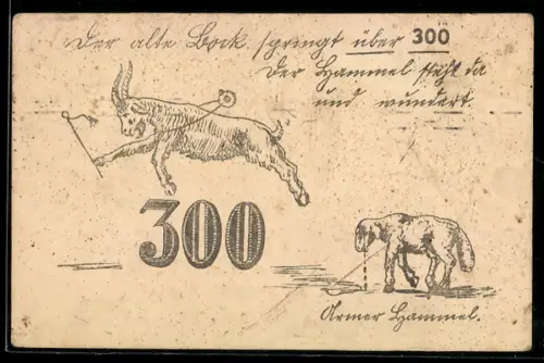 AK Bock springt über Zahl 300, Weinendes Schaf, Reserve