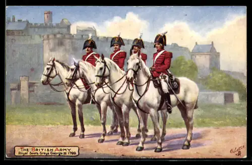 AK British Army, Royal Scots Greys George III. 1799