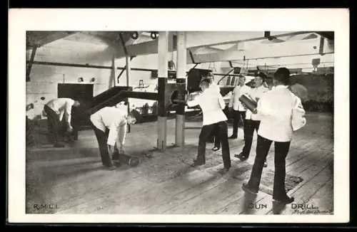 AK British Army, Gun Drill