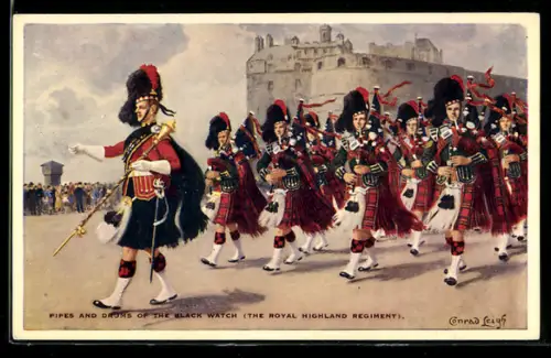 AK Pipes and Drums of the The Black Watch Regiment, Royal Highland Regiment