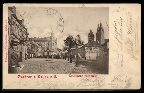 AK Kolín n. L., Kourímské predmestí