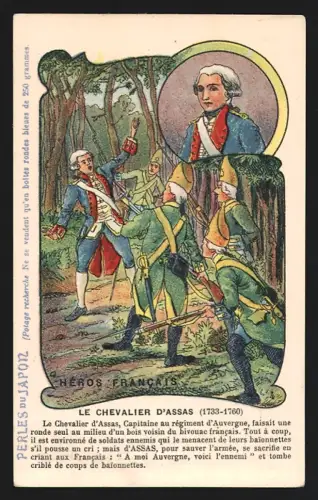 Sammelbild Le Chevalier D`Assas, Perles du Japon A. Chapu