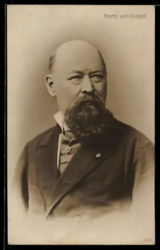 AK Franz von Suppé, Portrait