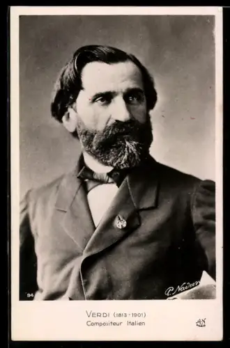 AK Verdi, Compositeur Italien, Portrait