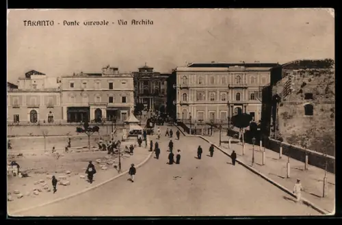 AK Taranto, Ponte Girevole, Via Archita