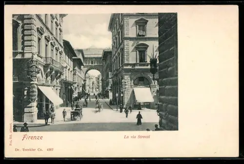 AK Firenze, La via Strozzi