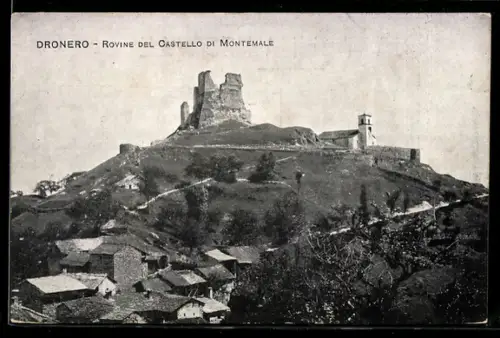 AK Dronero, Rovine del Castello di Montemale