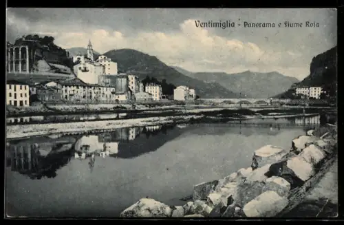 AK Ventimiglia, Panorama e Fiume Roia